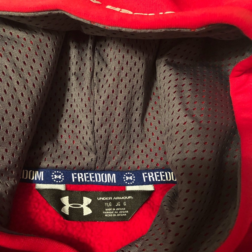 Boys Under Armour Americana Logo Hoodie